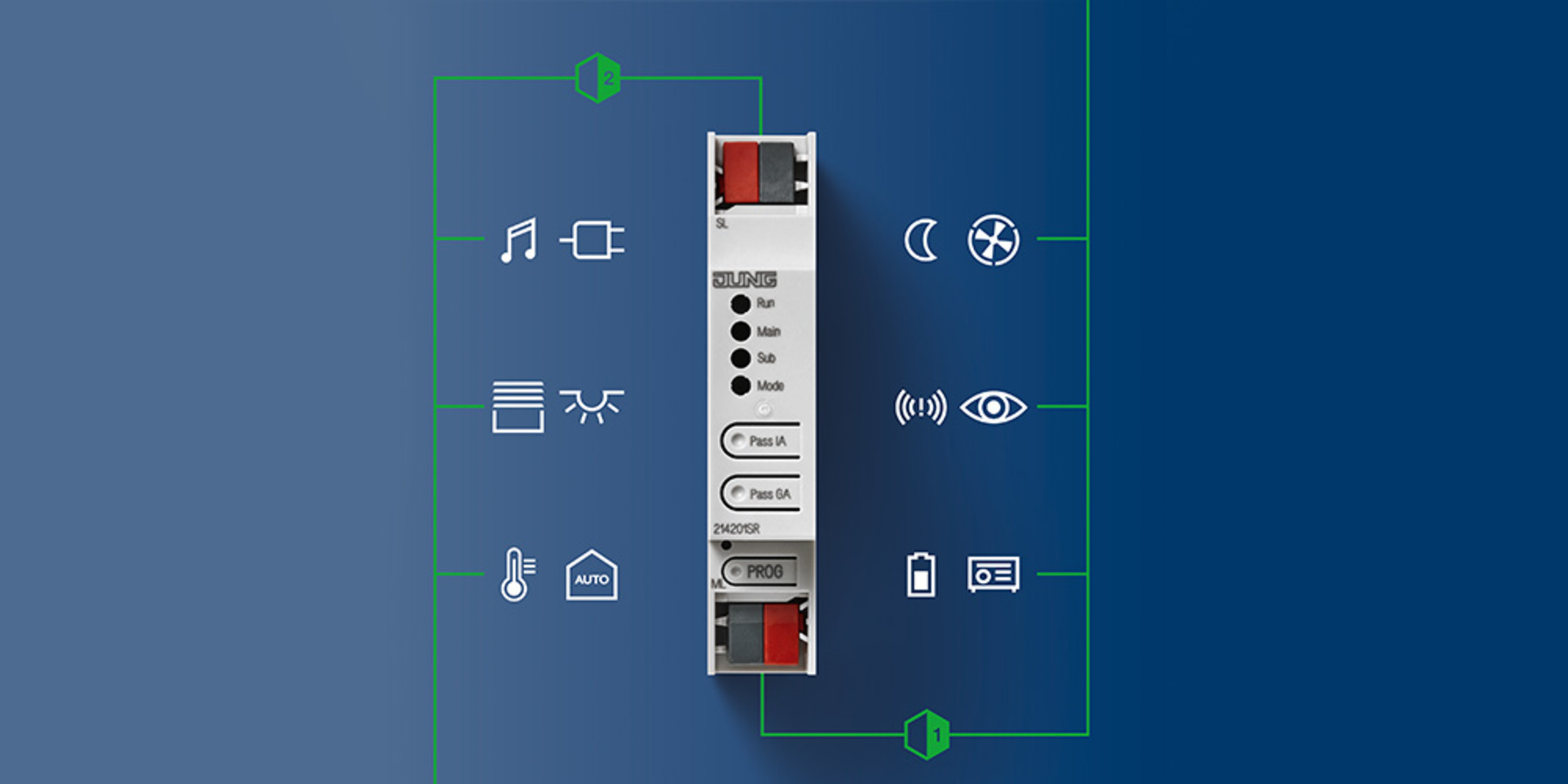 KNX Bereichs- und Linienkoppler bei WER Haustechnik GmbH in Schwäbisch Hall